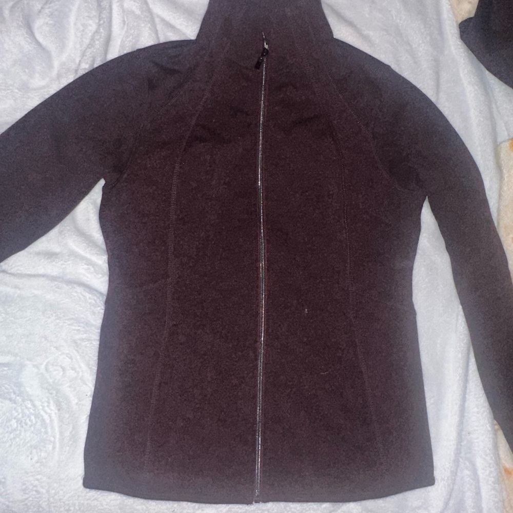 Women's Black Zip-Up Jacket
